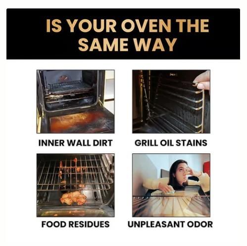 Oven & Grill Cleaner Spray 120 ml (Pack of 2)